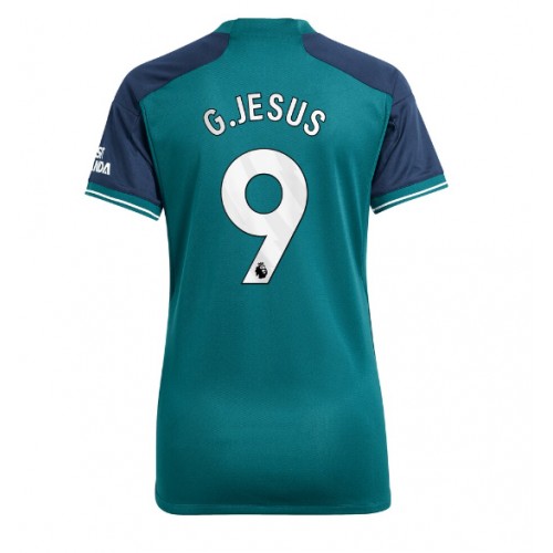 Dámy Fotbalový dres Arsenal Gabriel Jesus #9 2023-24 Třetí Krátký Rukáv
